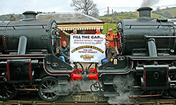 LMS Patriot steam locomotive. (Photo by kind permission of The LMS-Patriot Project. Photographer: David Wilcock)