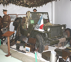 A Willy's Jeep in the WW2 collection.